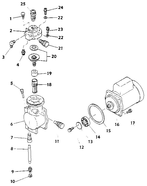 Pump Diagram and Parts List for AL2800  Campbell Hausfeld Paint Sprayer
